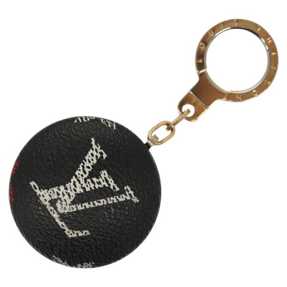 LOUIS VUITTON Monogram Multicolor Astropill Key Holder Black - Picture 9 of 12